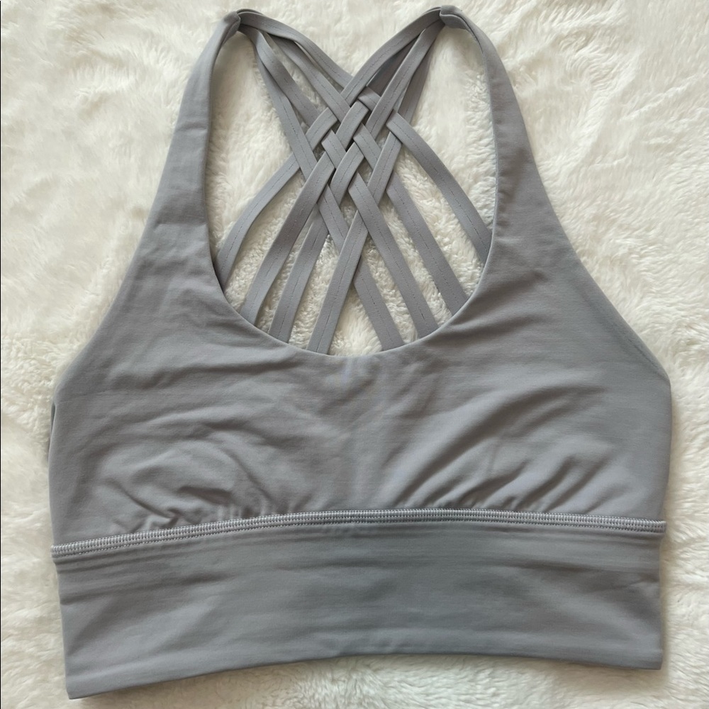 Lululemon Strappy Sportsbra, grey